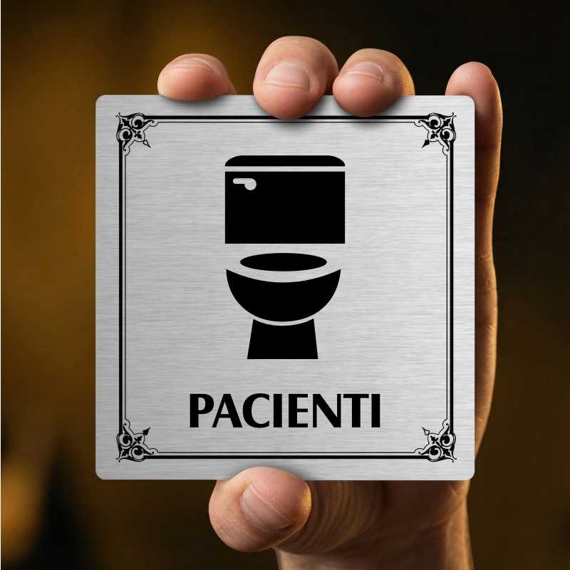 WC pacienti, 80x80mm, pergamen, Utah